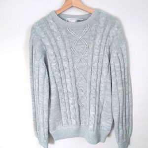 Vintage London Fog Cableknit Sweater